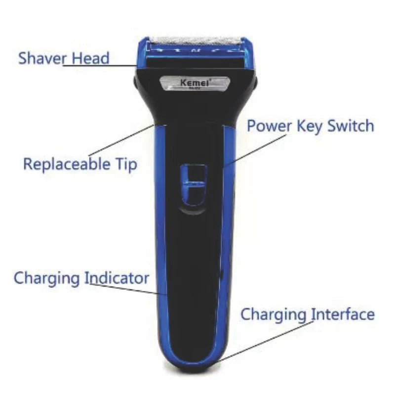 Kemei KM-6330 3 In 1 Professional Hair Trimmer Grooming Kit